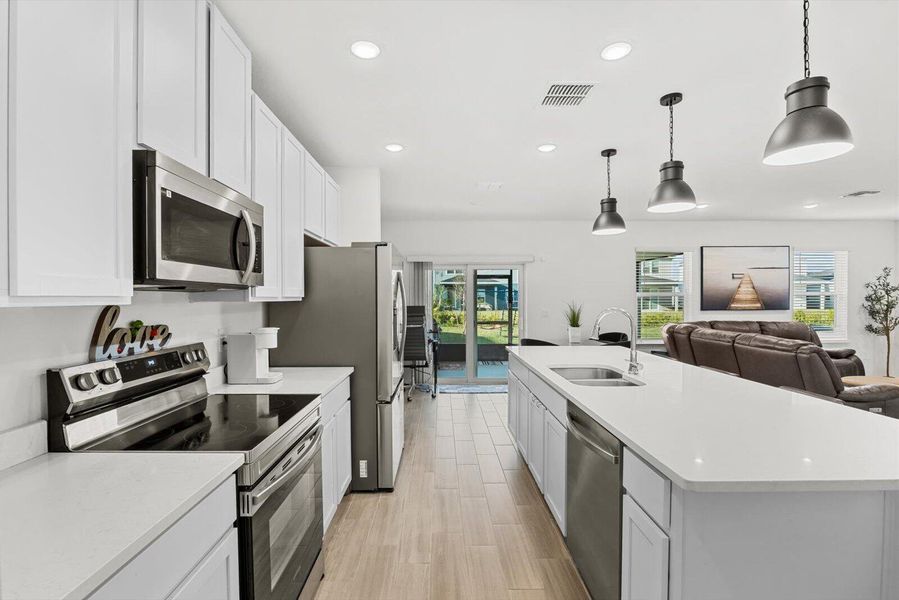 Furnished interior view inside a new home in , Port St. Lucie (Image 11). Furnished interior view inside a new home in , Port St. Lucie (Image 11).