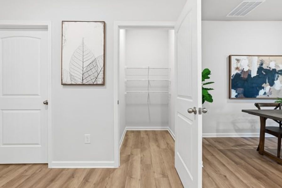 Representative furnished interior of a home built from the Orchard by Piedmont Residential in Villages at Cedar Hill, Dallas (Image 14).