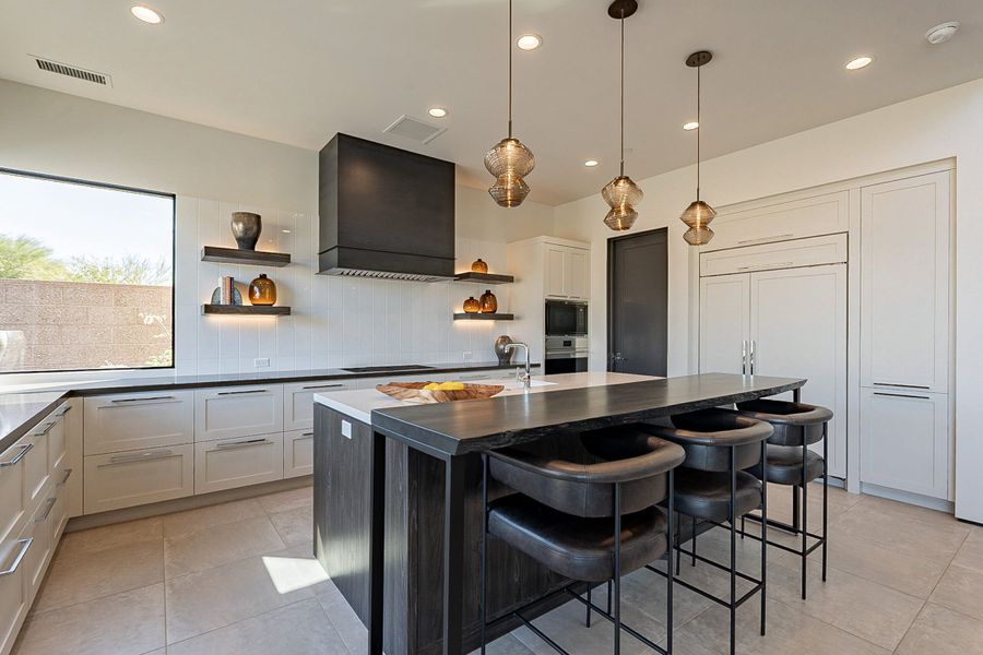 Furnished interior view inside a new home in Village at Seven Desert Mountain, Scottsdale (Image 37).