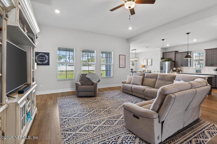 Furnished interior view inside a new home in , Hilliard (Image 50).