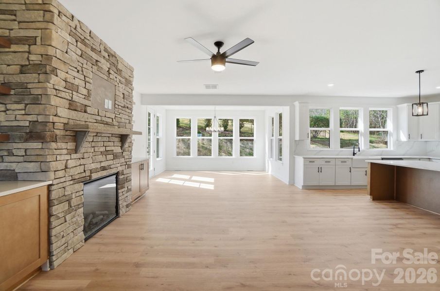 Spacious, unfurnished interior of a new home in , Cherryville (Image 33).