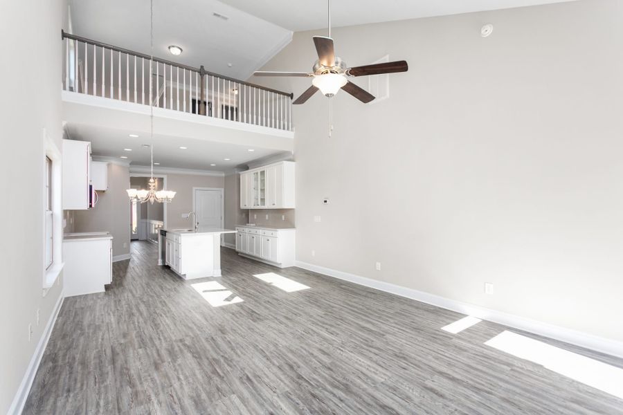 Furnished interior in a model home at Friedberg Village in Winston-Salem (Image 24).