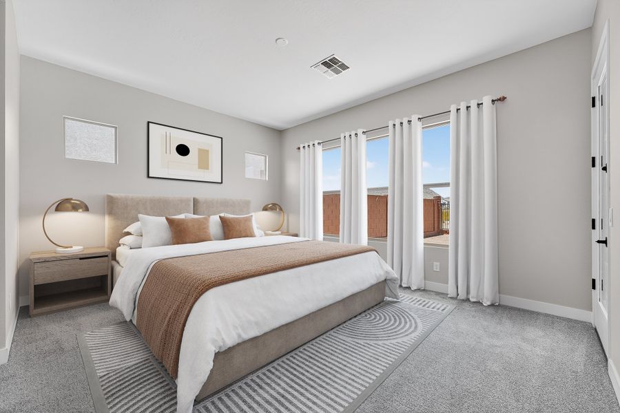 Furnished interior view inside a new home in Ladera Trails, Queen Creek (Image 8).