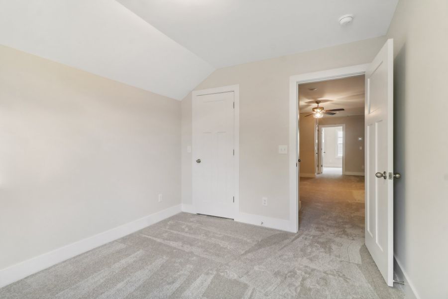 Representative unfurnished interior of a home built from the Connor II by Great Southern Homes in Edwards Ridge, Central (Image 11).