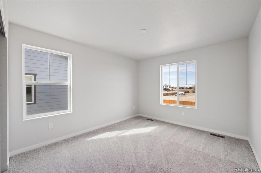 Spacious, unfurnished interior of a new home in Farmlore, Brighton (Image 21). Spacious, unfurnished interior of a new home in Farmlore, Brighton (Image 21).