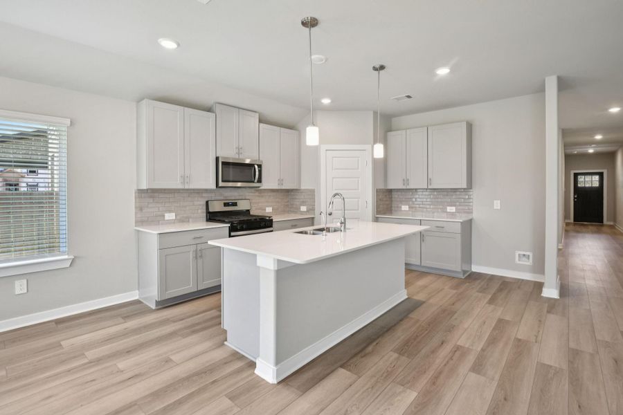 Photo is not of the actual home but is an inspirational photo of builder’s model home and may depict options, furnishings, and/or decorator features that are not included.