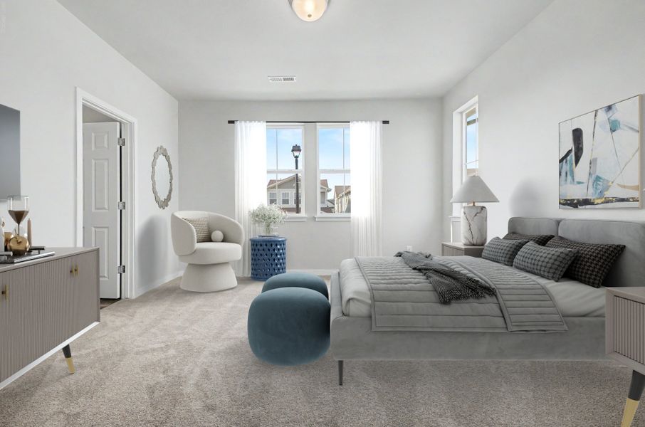 Furnished interior view inside a new home in Arras Park, Thornton (Image 8).
