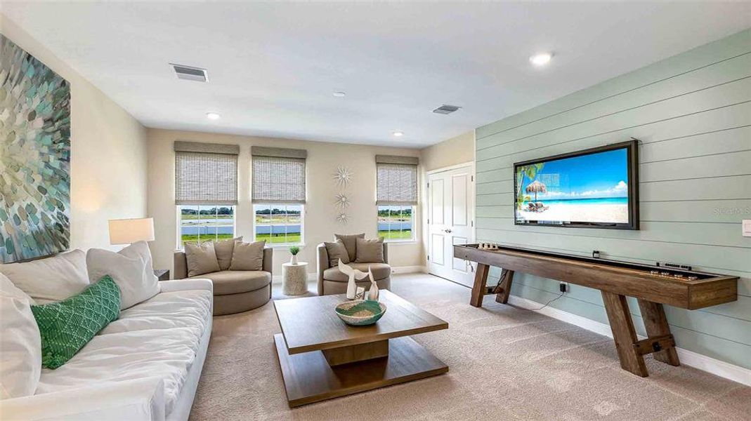 Furnished interior view inside a new home in Solera at Lakewood Ranch, Lakewood Ranch (Image 20). Furnished interior view inside a new home in Solera at Lakewood Ranch, Lakewood Ranch (Image 20).