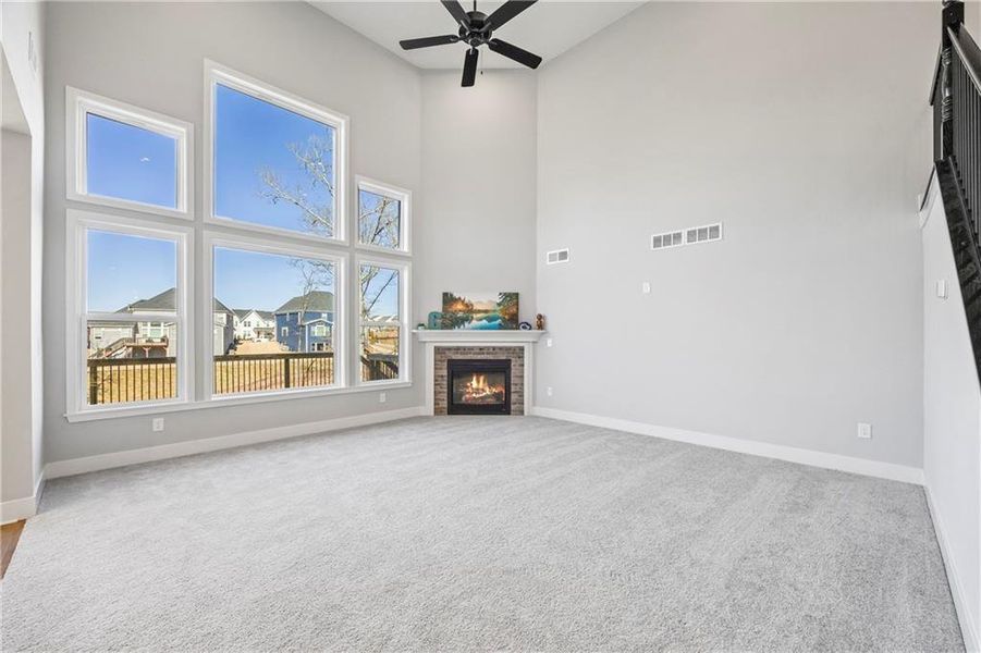 Spacious, unfurnished interior of a new home in , Hoschton (Image 35).