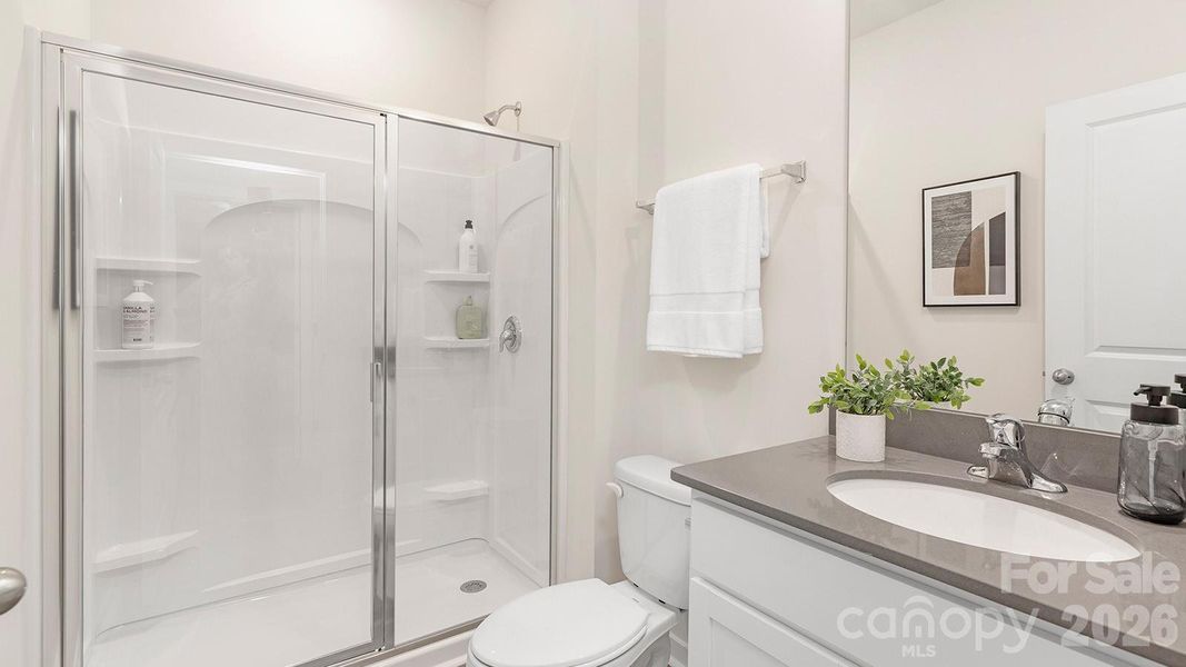 Furnished interior view inside a new home in Cramer Estates, Gastonia (Image 16).