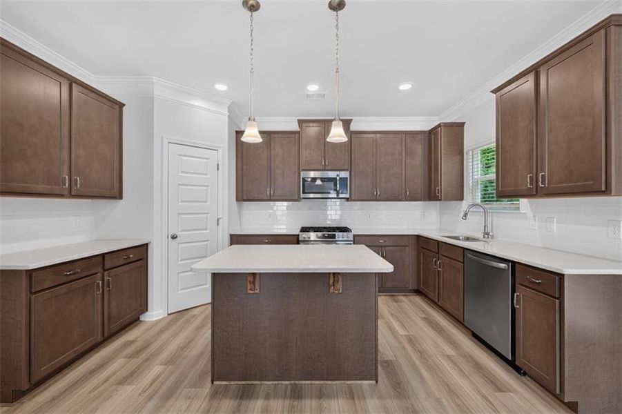 Furnished interior view inside a new home in Jones Ridge, Dallas (Image 5).