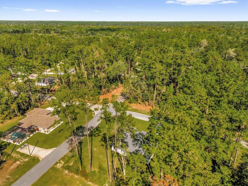 Exterior details and patio area of a home in , Citrus Springs (Image 3).