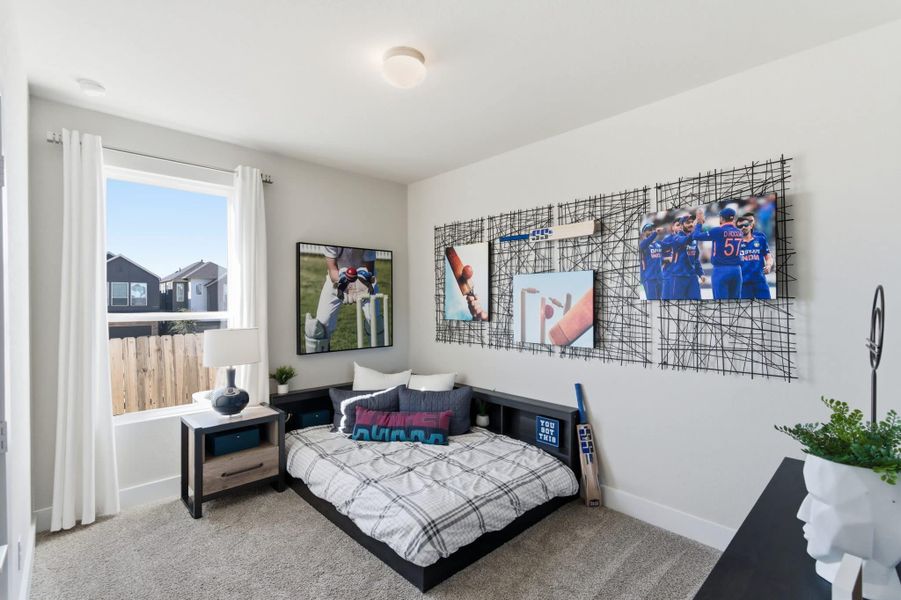 Furnished interior view inside a new home in Rose Hill, San Antonio (Image 31).