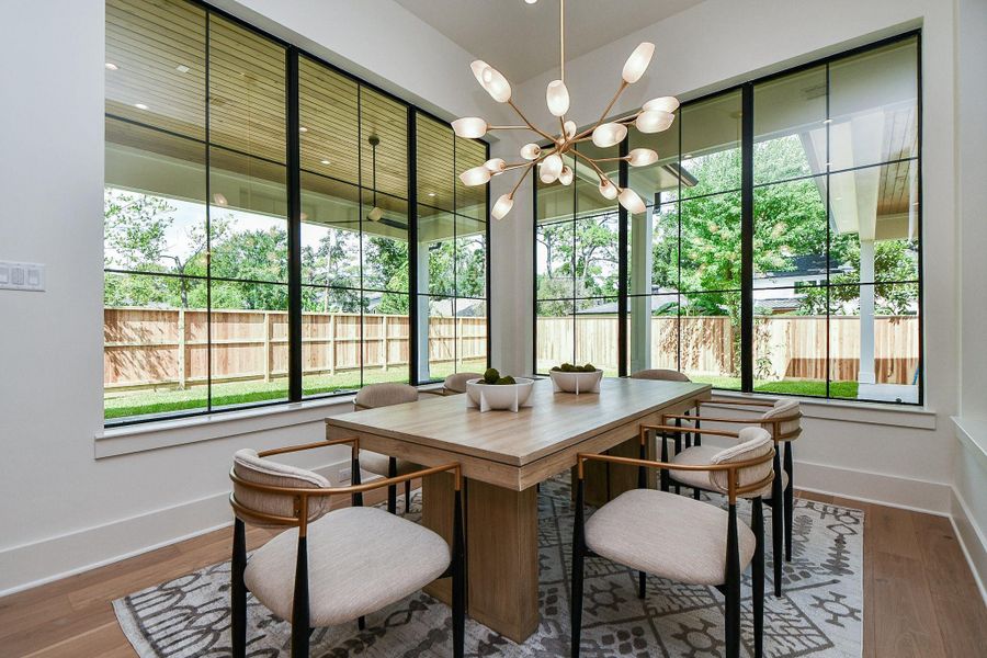 Furnished interior view inside a new home in , Houston (Image 23). Furnished interior view inside a new home in , Houston (Image 23).