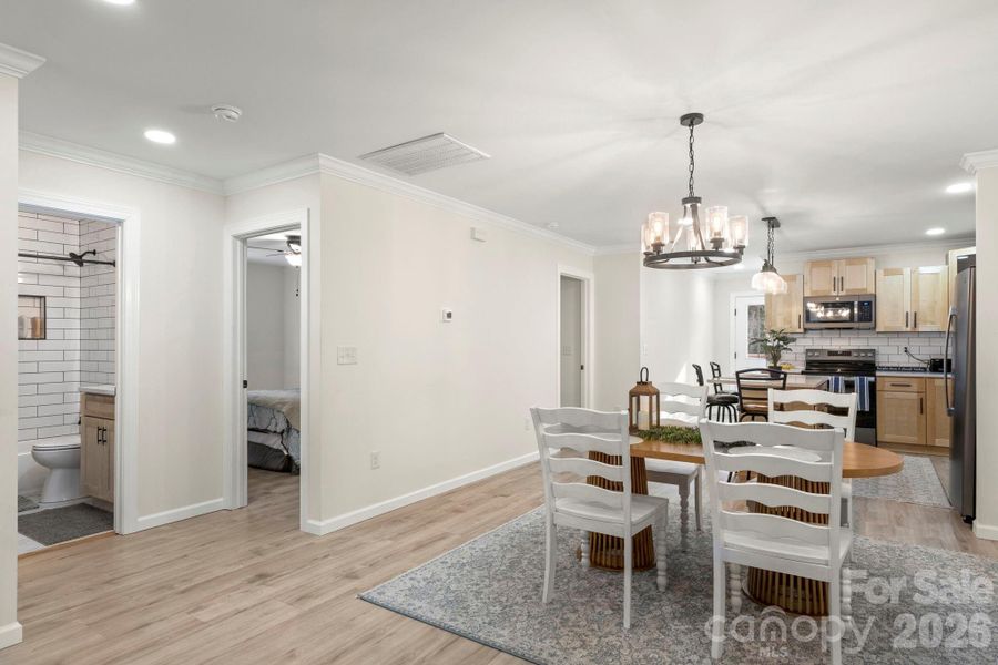Furnished interior view inside a new home in , Concord (Image 10). Furnished interior view inside a new home in , Concord (Image 10).