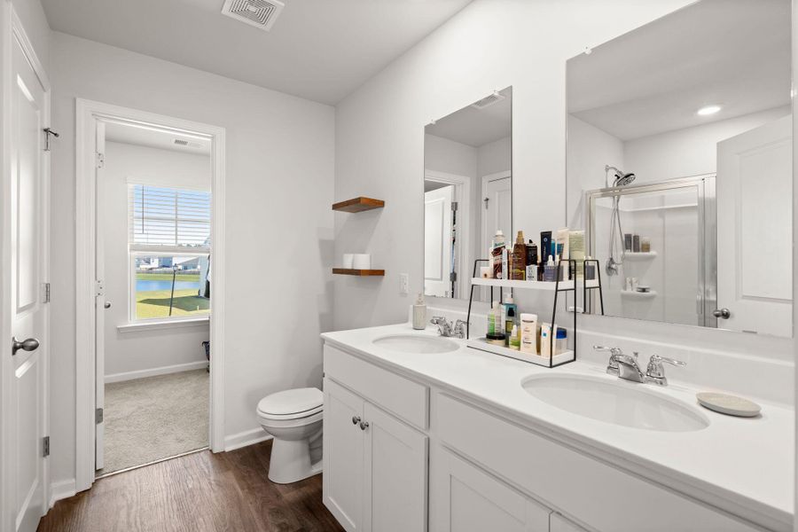 Furnished interior view inside a new home in , Summerville (Image 11).