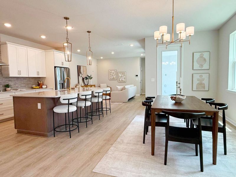 Furnished interior view inside a new home in Laureate Park at Lake Nona - Garden Series, Orlando (Image 6).