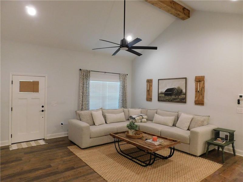 Furnished interior view inside a new home in , Dahlonega (Image 12). Furnished interior view inside a new home in , Dahlonega (Image 12).