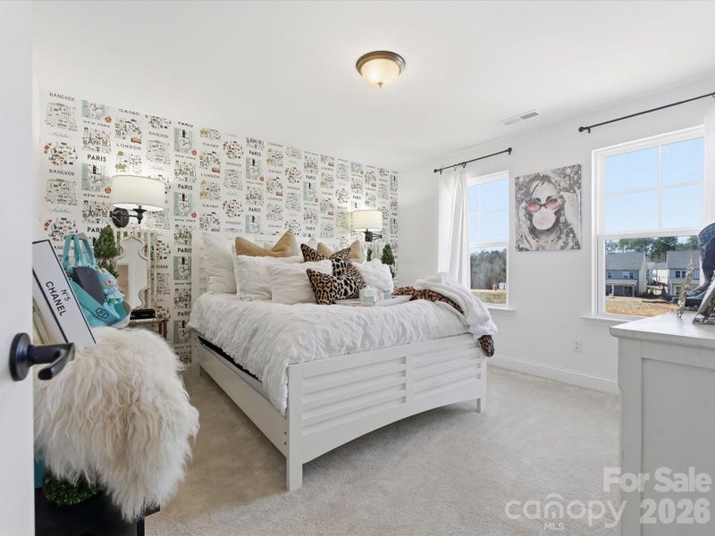 Furnished interior view inside a new home in , York (Image 32).