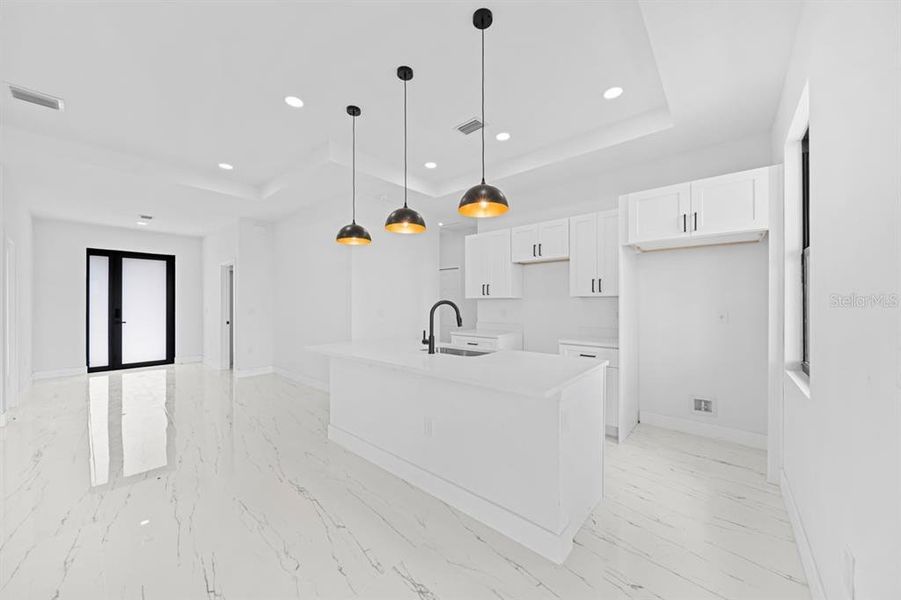 Furnished interior view inside a new home in , Lehigh Acres (Image 7).