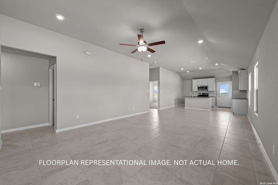 Spacious, unfurnished interior of a new home in Verano Farms, San Antonio (Image 14).