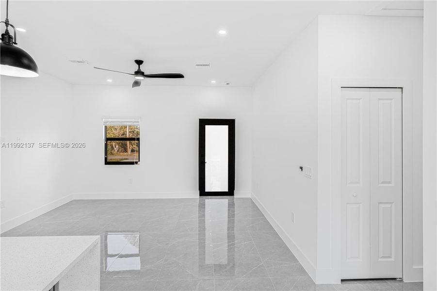 Furnished interior view inside a new home in , Lehigh Acres (Image 5). Furnished interior view inside a new home in , Lehigh Acres (Image 5).