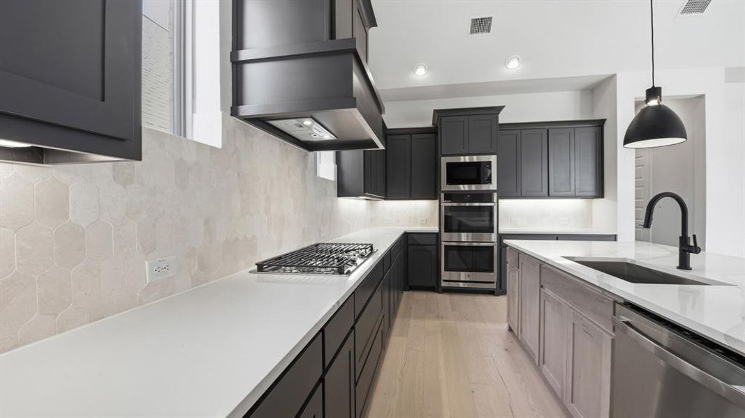 Furnished interior view inside a new home in Talon Hills, Fort Worth (Image 13).