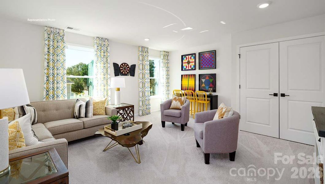 Furnished interior view inside a new home in Sylvan Creek, Denver (Image 13).