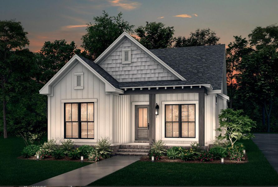 Front exterior of a new home in , Walterboro, SC, highlighting curb appeal (Image 5). Front exterior of a new home in , Walterboro, SC, highlighting curb appeal (Image 5).