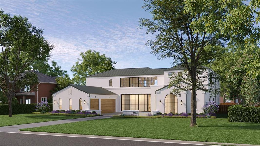 Front exterior of a new home in , Dallas, TX, highlighting curb appeal (Image 3). Front exterior of a new home in , Dallas, TX, highlighting curb appeal (Image 3).