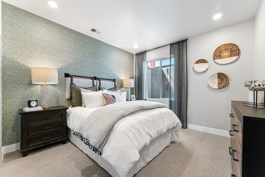 Furnished interior view inside a new home in Macanta, Castle Rock (Image 37).