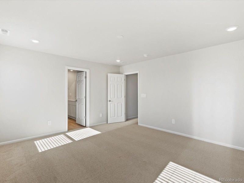 Spacious, unfurnished interior of a new home in Westgate, Greeley (Image 26). Spacious, unfurnished interior of a new home in Westgate, Greeley (Image 26).