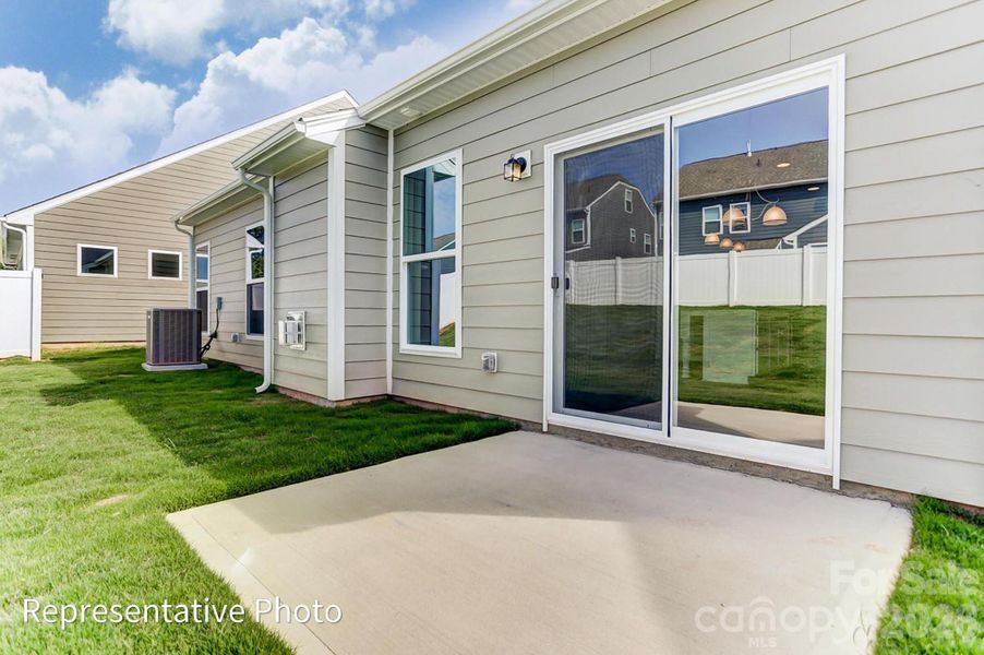 Exterior details and patio area of a home in , Gastonia (Image 13).
