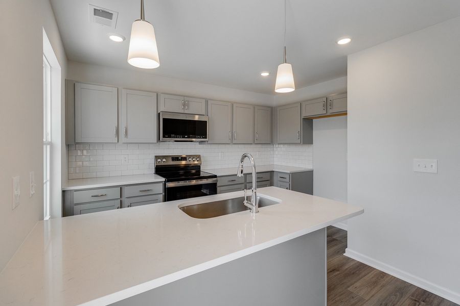 Furnished interior view inside a new home in Astoria, Columbia (Image 8).