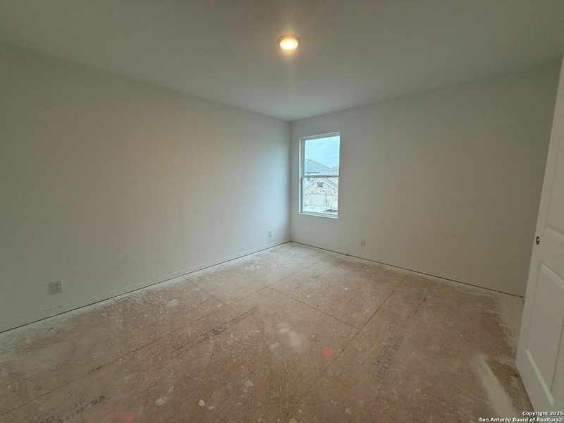 In-progress construction of a new home in Meadows at Hennersby Hollow 40's, San Antonio, TX (Image 28).