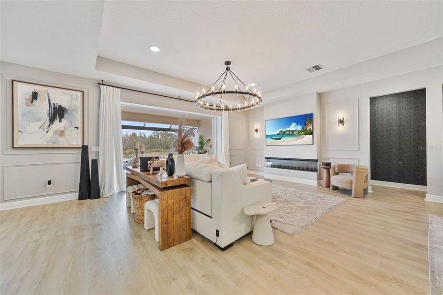 Furnished interior view inside a new home in , Wesley Chapel (Image 22). Furnished interior view inside a new home in , Wesley Chapel (Image 22).