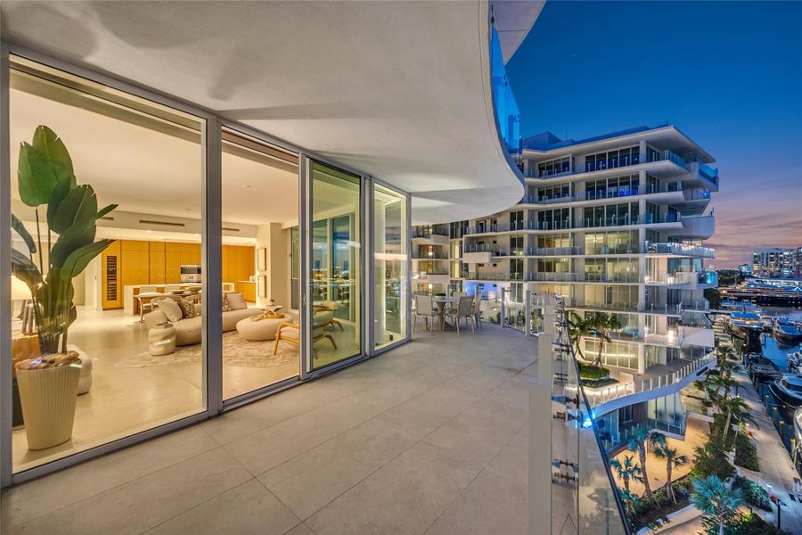 Exterior details and patio area of a home in , Fort Lauderdale (Image 42).