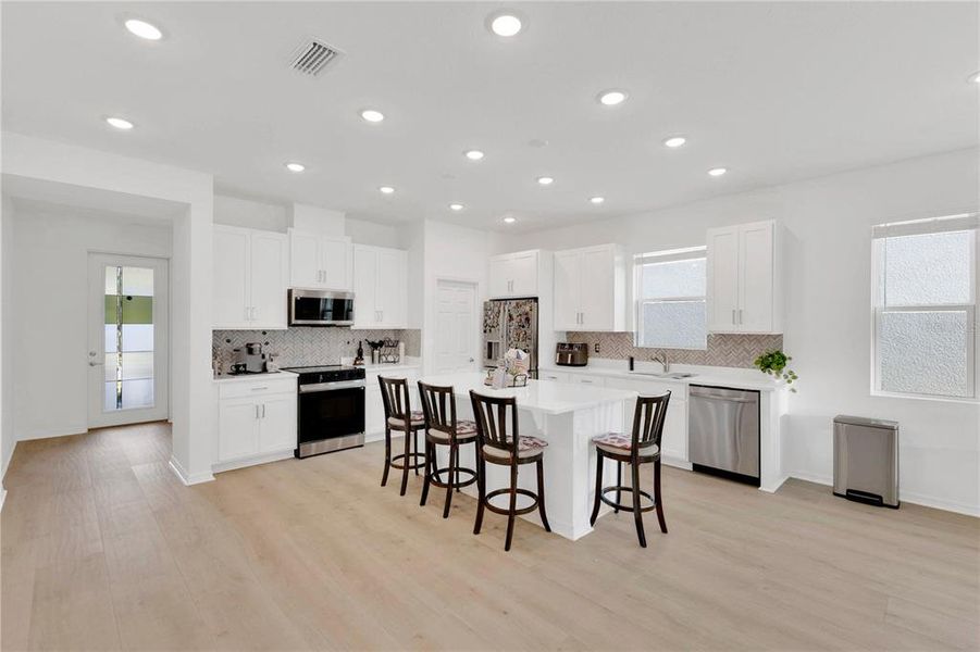 Furnished interior view inside a new home in , St. Cloud (Image 8).