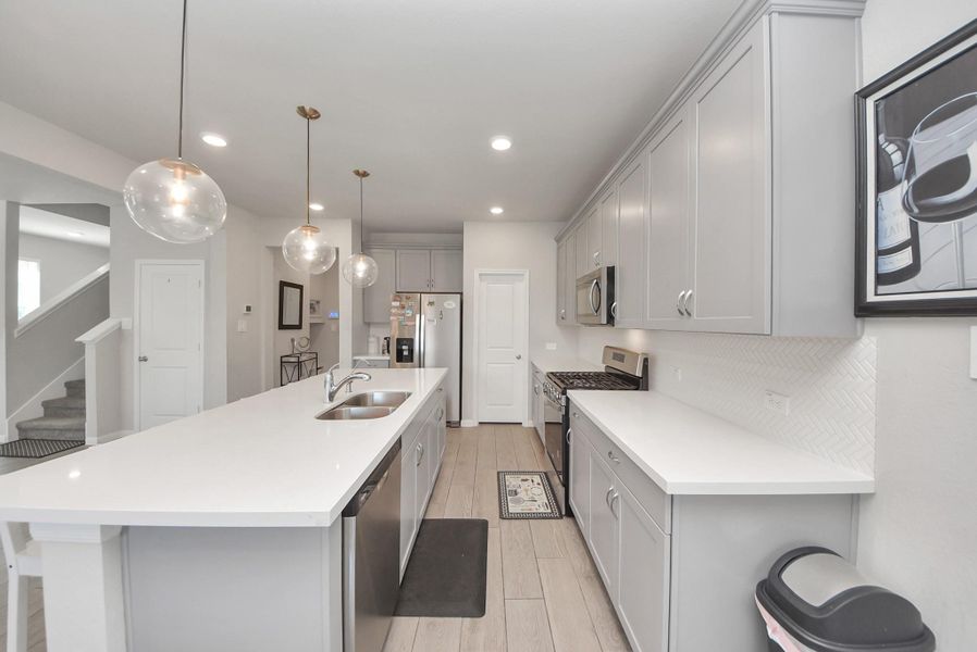 Furnished interior view inside a new home in Marisol, Katy (Image 15).