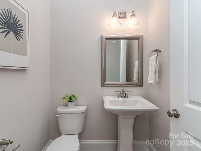 Furnished interior view inside a new home in , Clover (Image 18).