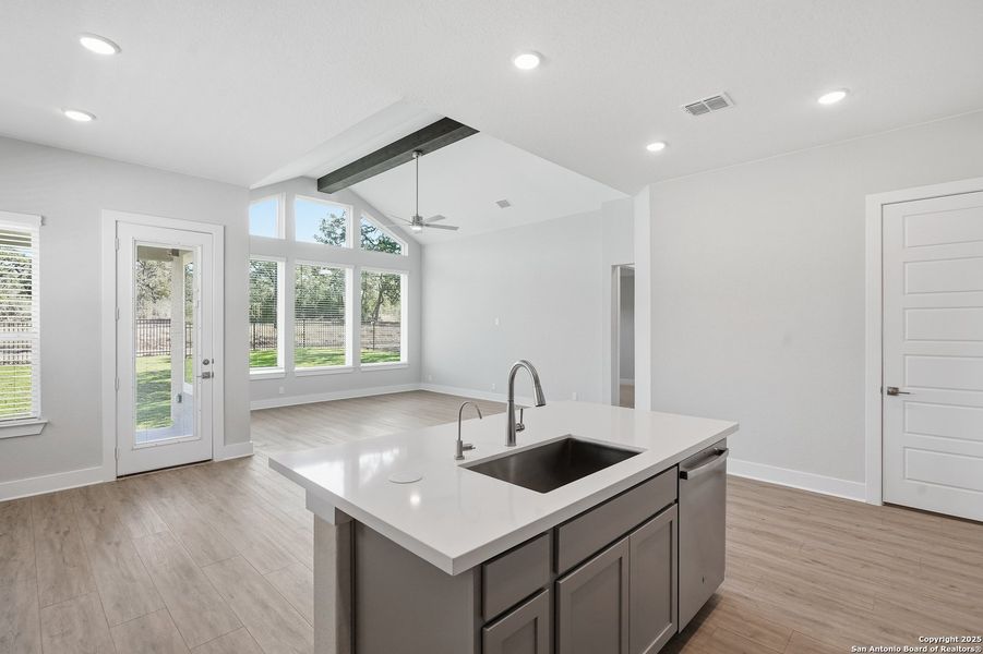 Furnished interior view inside a new home in Esperanza – New Phase Now Selling, Boerne (Image 15).
