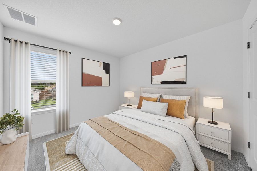 Furnished interior view inside a new home in Lisso, Pflugerville (Image 9).