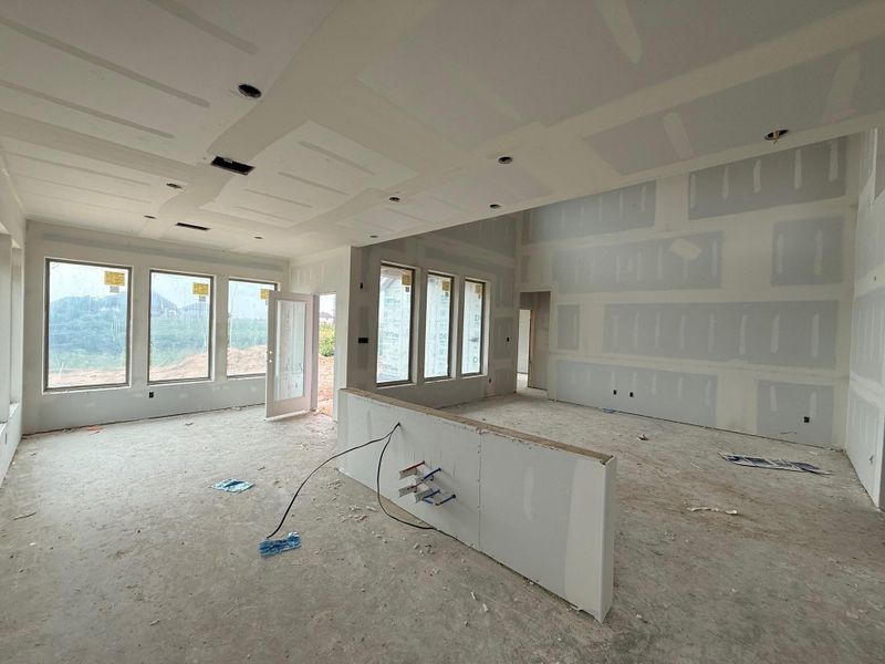 In-progress construction of a new home in Candela, Richmond, TX (Image 9).