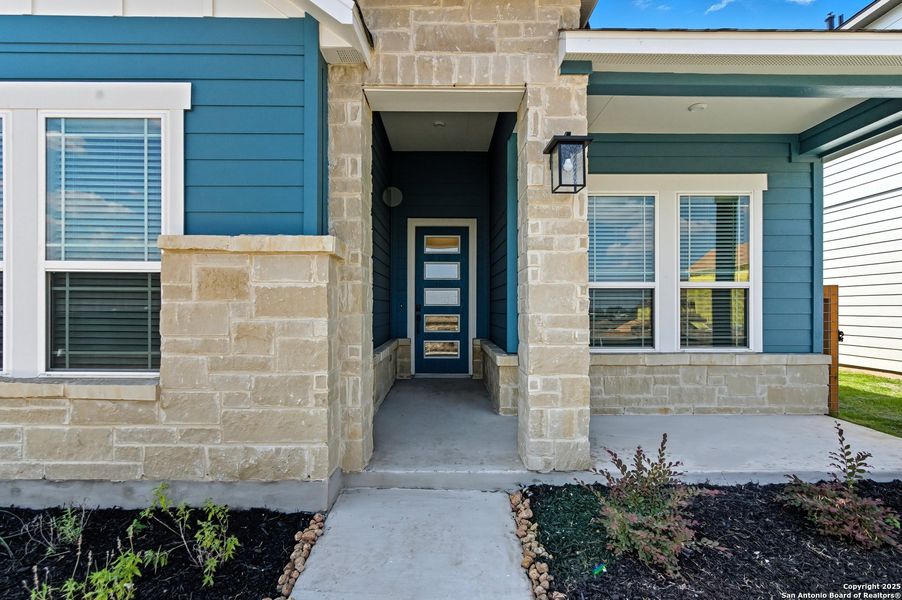 Exterior details and patio area of a home in The Crossvine – Garden Homes, Schertz (Image 24). Exterior details and patio area of a home in The Crossvine – Garden Homes, Schertz (Image 24).