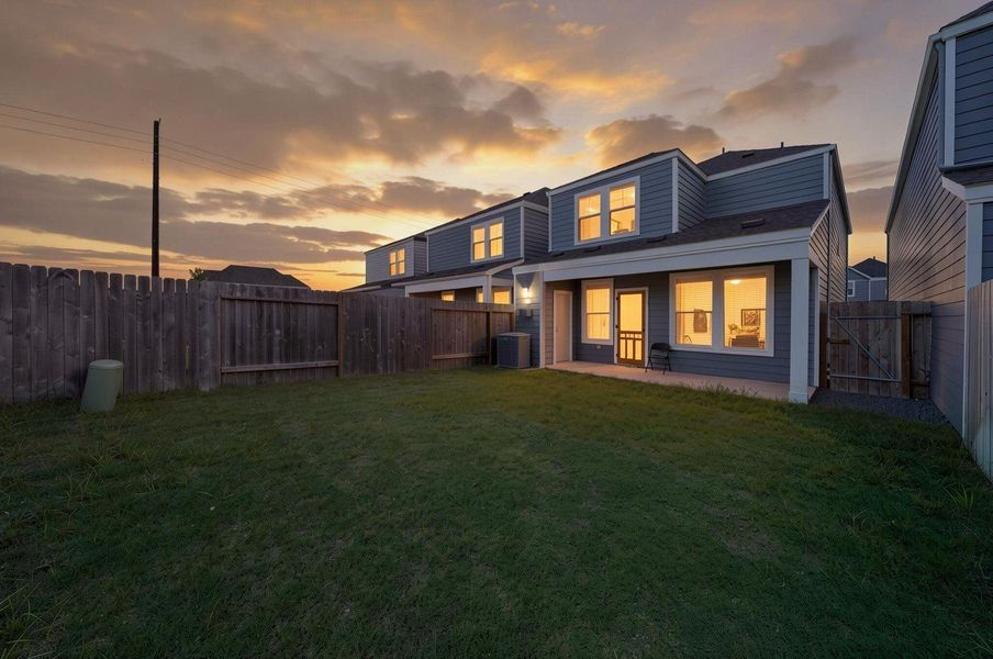 Backyard - Virtually enhanced Backyard - Virtually enhanced