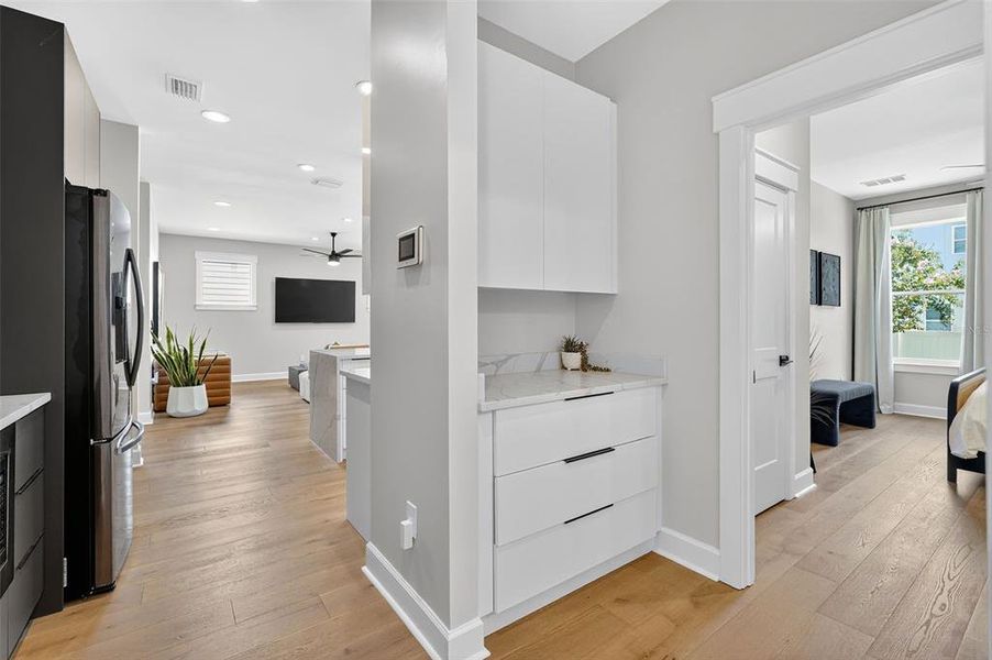 Furnished interior view inside a new home in , Tampa (Image 8).