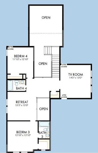 The success of a floor plan is the way you can move through it…You’ll be amazed at how well this home lives…We call it traffic patterns.