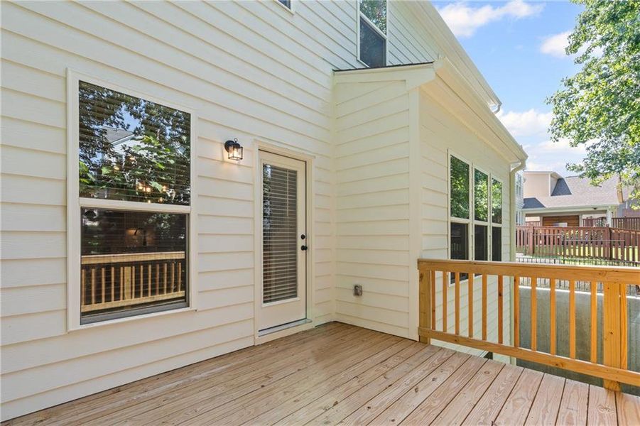 Exterior details and patio area of a home in Reunion, Hoschton (Image 2). Exterior details and patio area of a home in Reunion, Hoschton (Image 2).