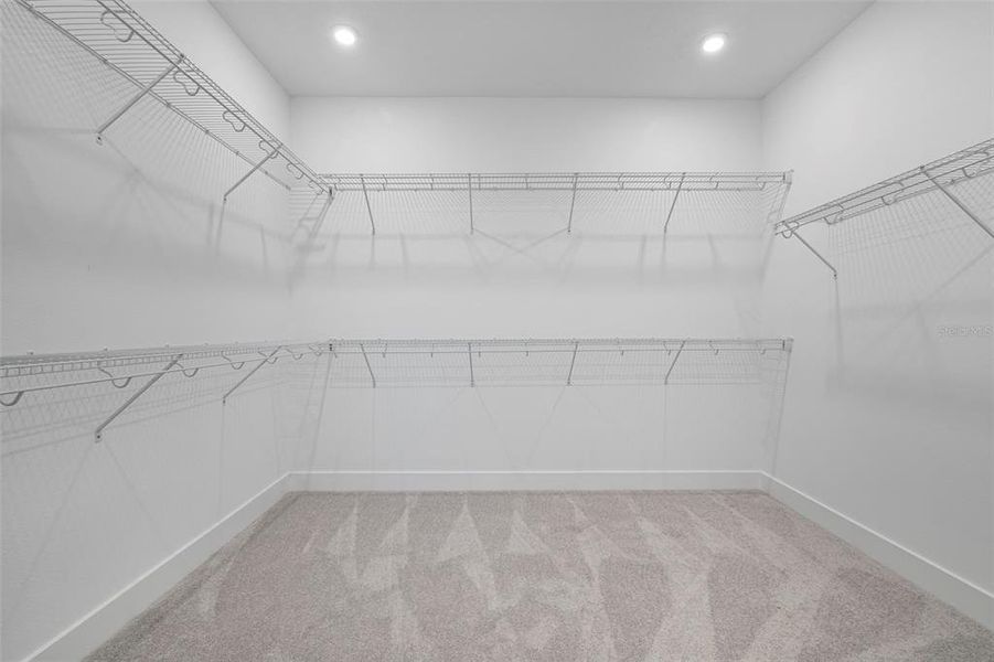 Primary Walk in Closet