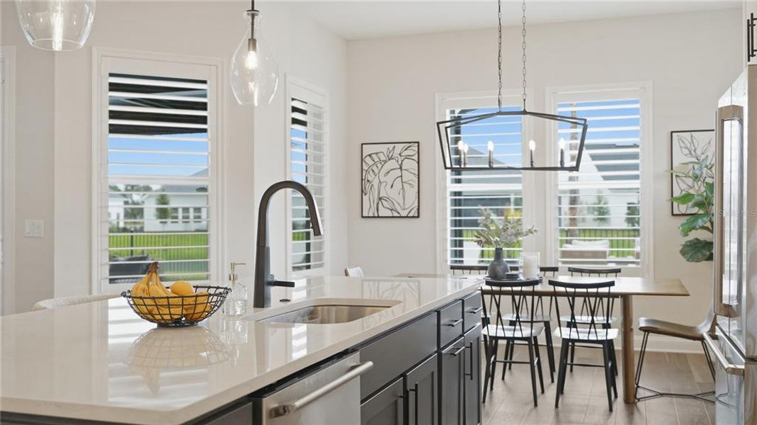 Furnished interior view inside a new home in , St. Augustine (Image 73).